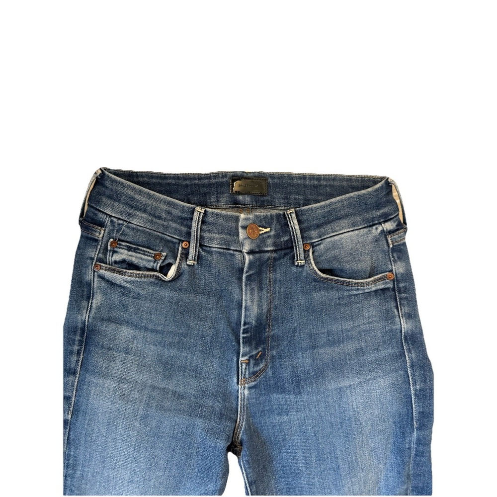 Mother Denim The Looker Ankle Fray Jeans,  As Seen‎ On Martha Hunt Size 25